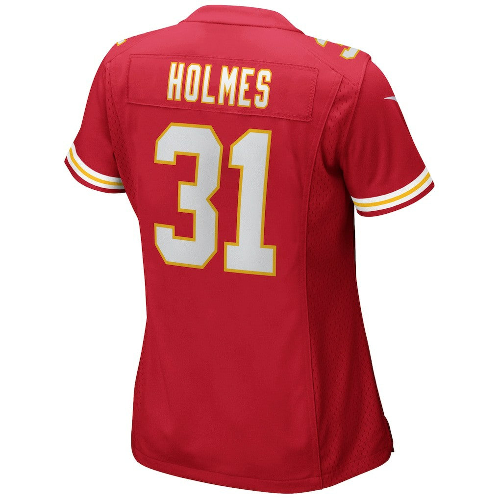 Priest Holmes Kansas City Chiefs Women's Game Retired Player Jersey - Red online