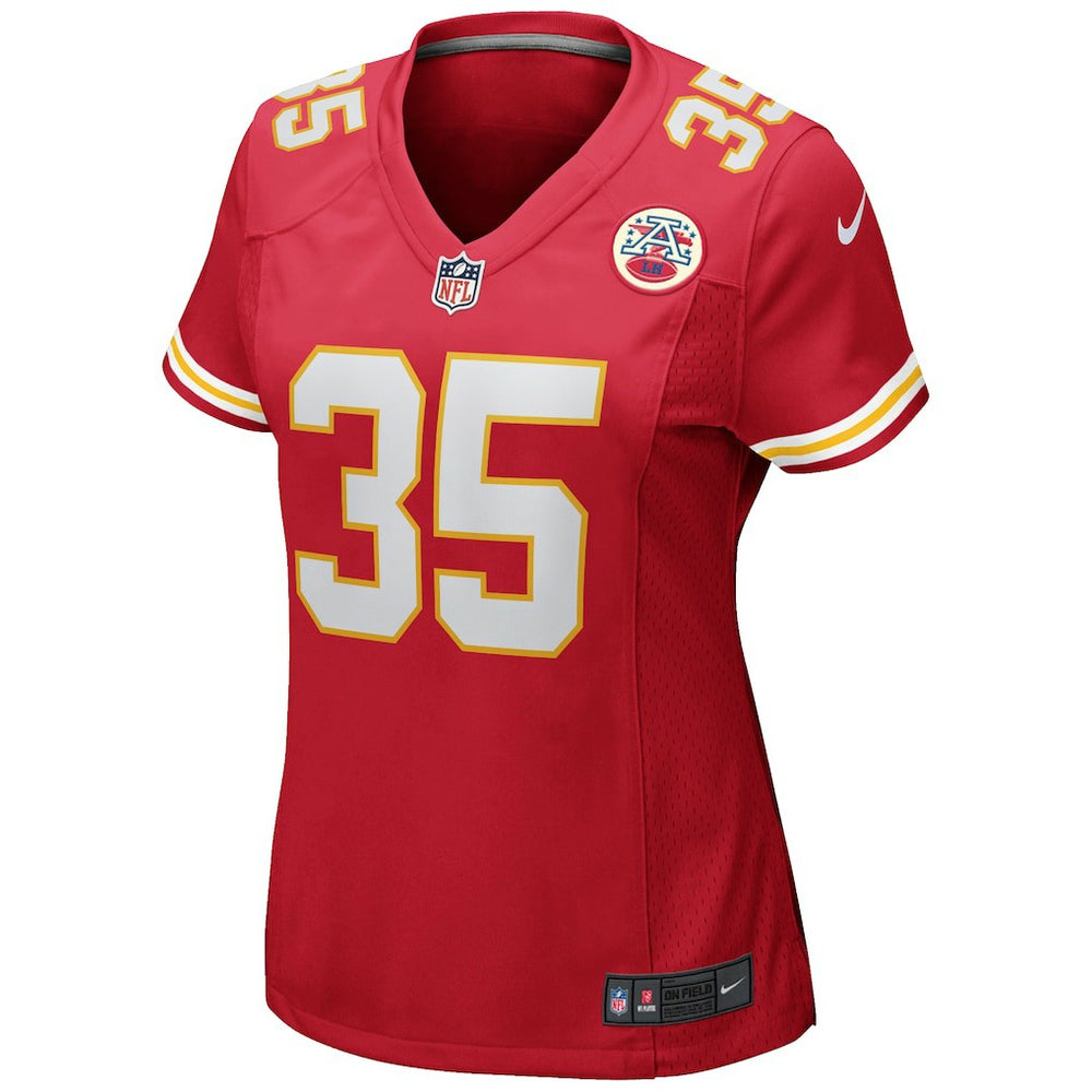 Christian Okoye Kansas City Chiefs Women's Game Retired Player Jersey - Red discount