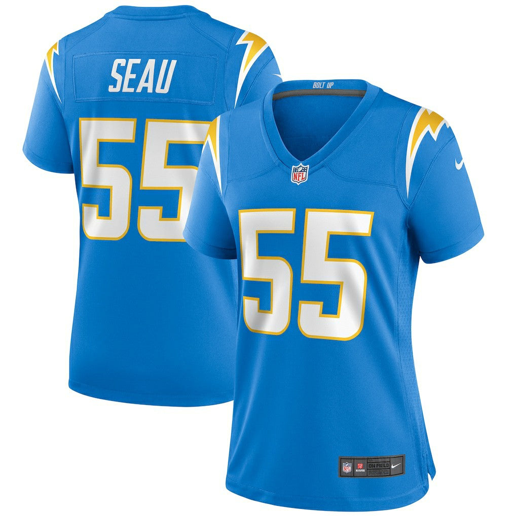 Junior Seau Los Angeles Chargers Women's Game Retired Player Jersey - Powder Blue online
