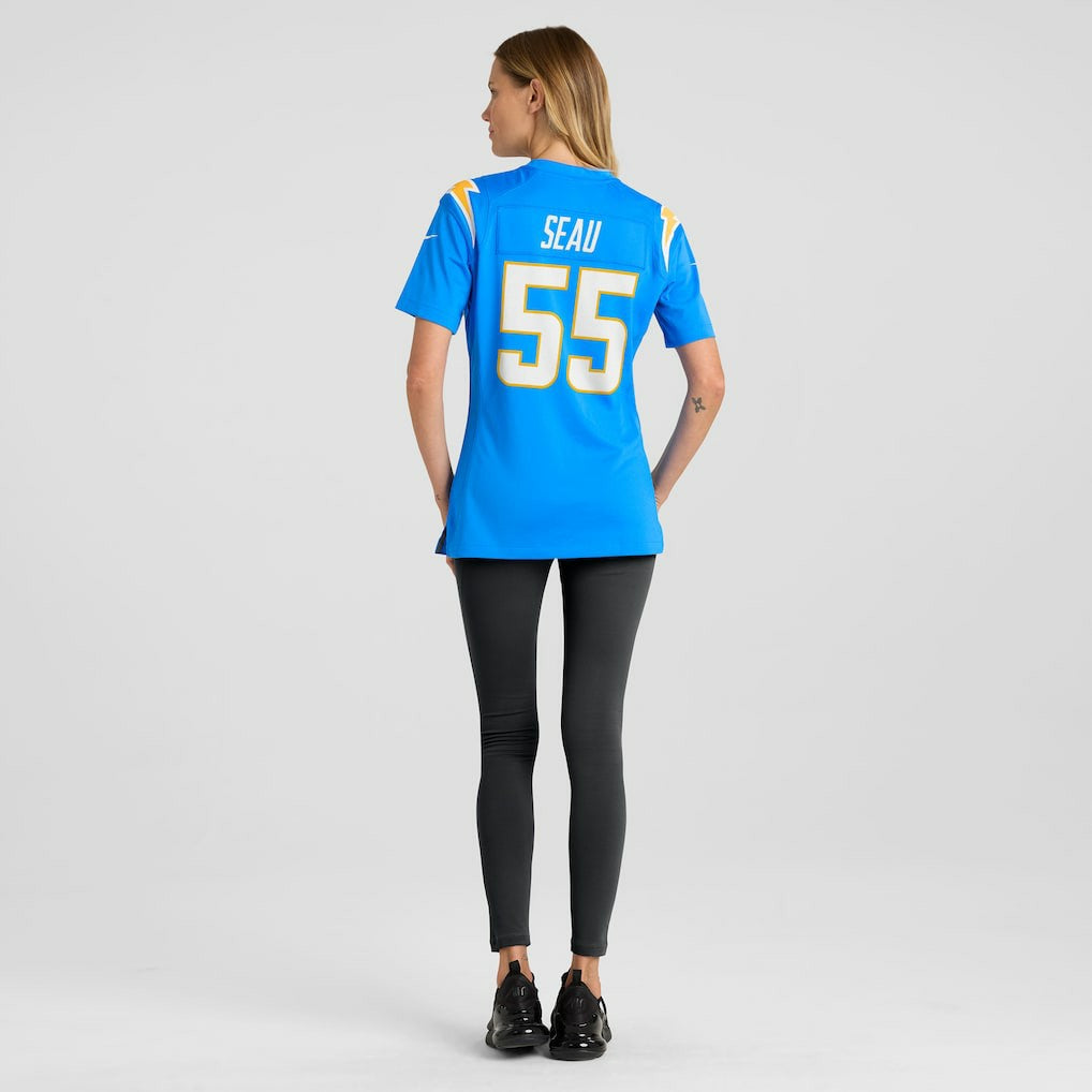 Junior Seau Los Angeles Chargers Women's Game Retired Player Jersey - Powder Blue online