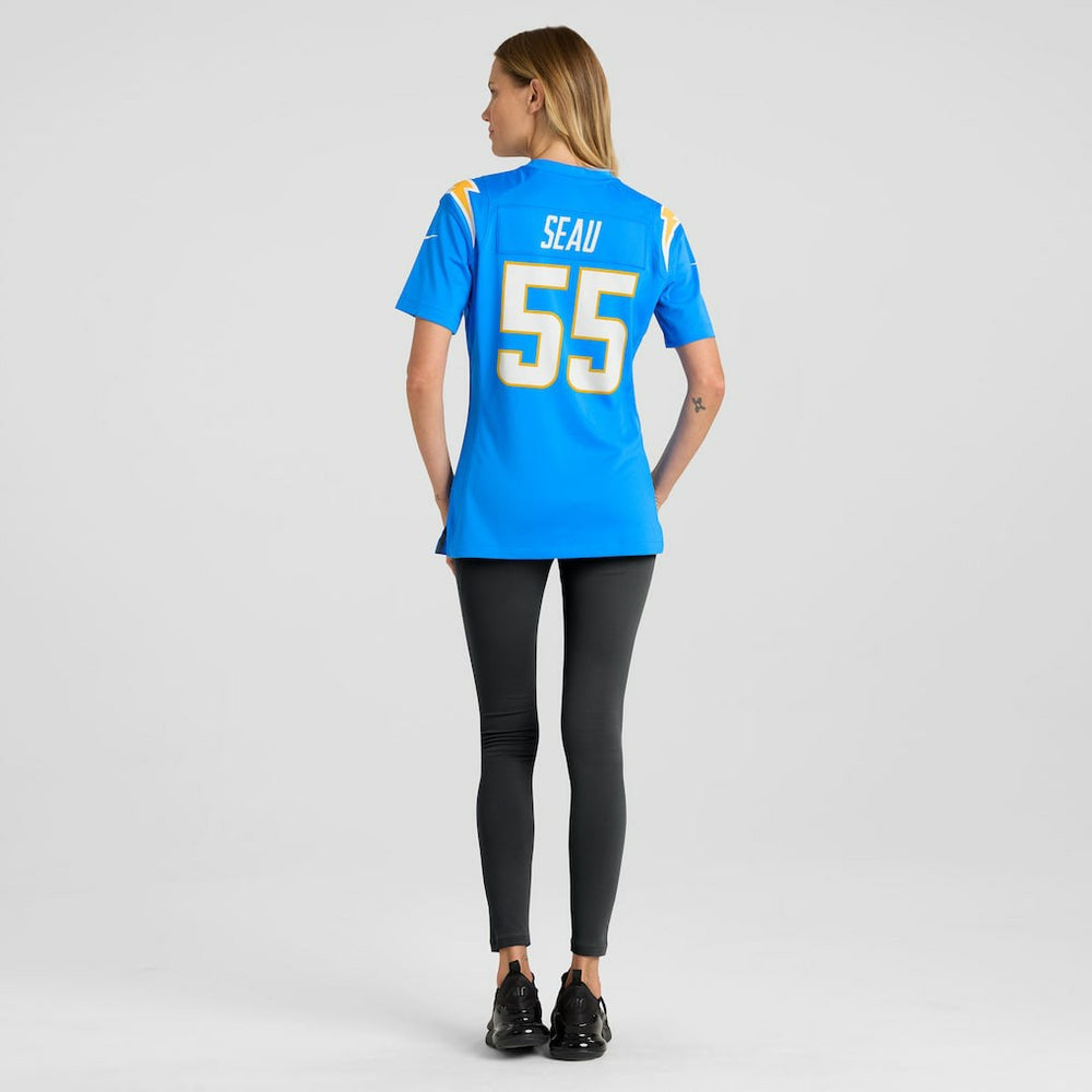 Junior Seau Los Angeles Chargers Women's Game Retired Player Jersey - Powder Blue online