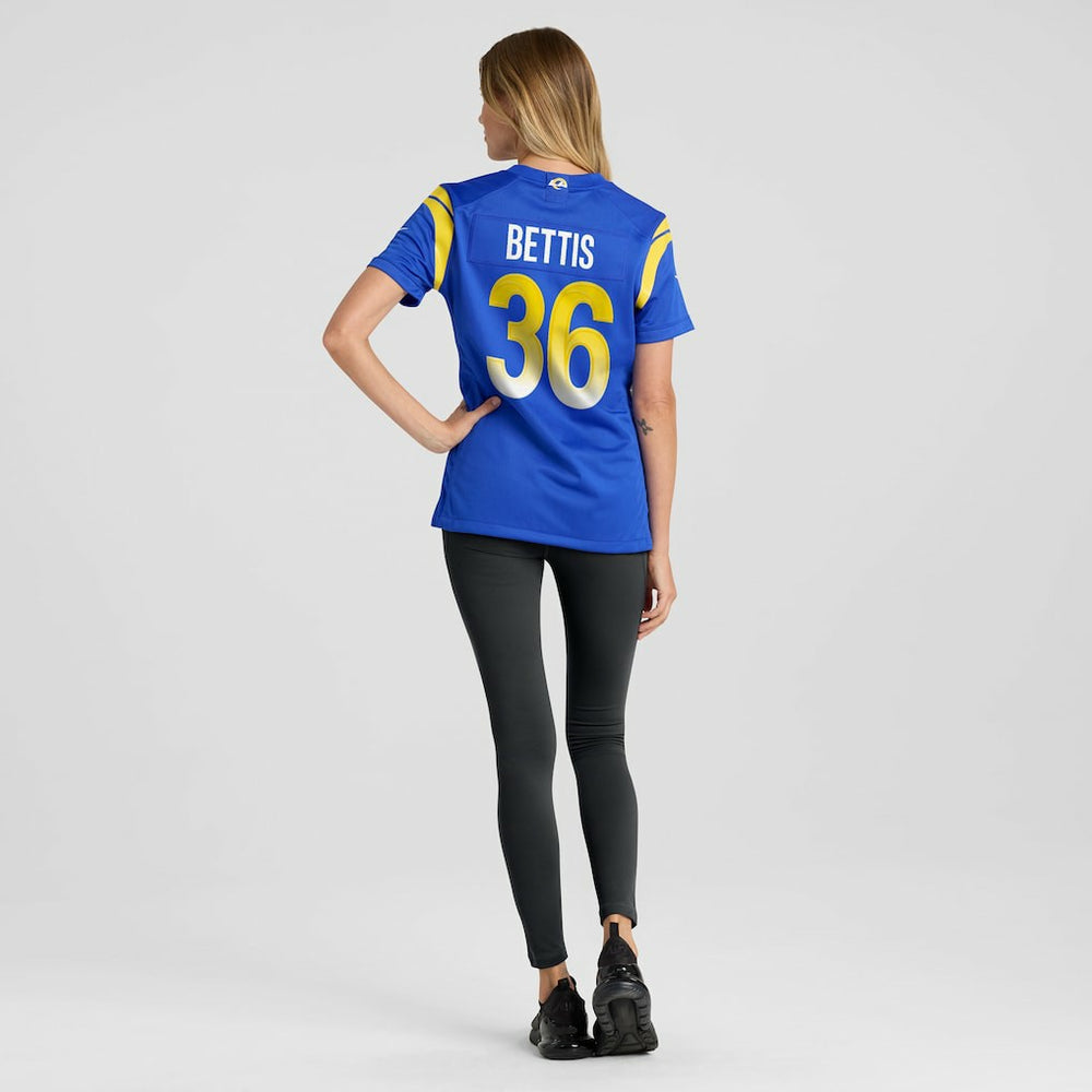 Jerome Bettis Los Angeles Rams Women's Game Retired Player Jersey - Royal for sale