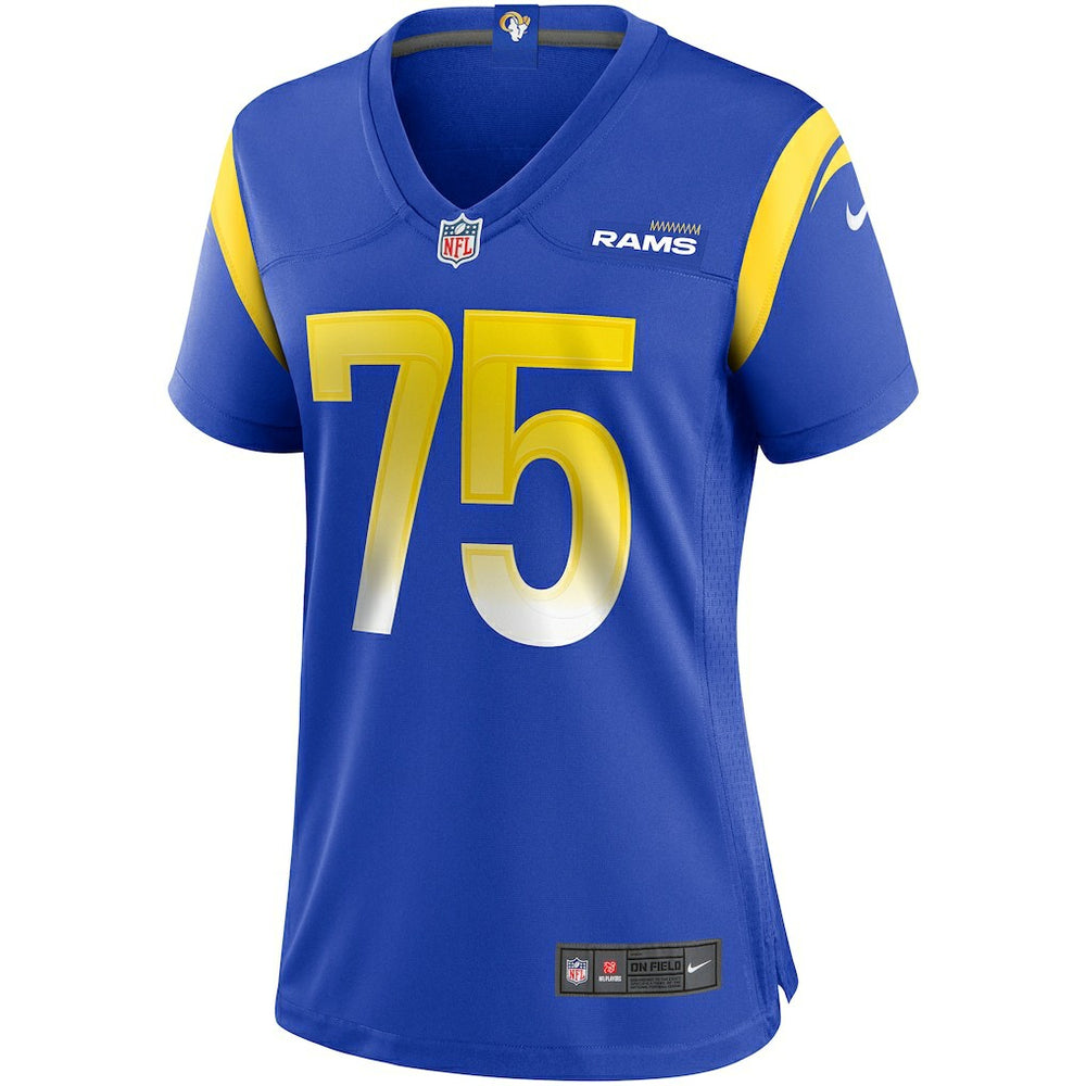 Deacon Jones Los Angeles Rams Women's Game Retired Player Jersey - Royal sale