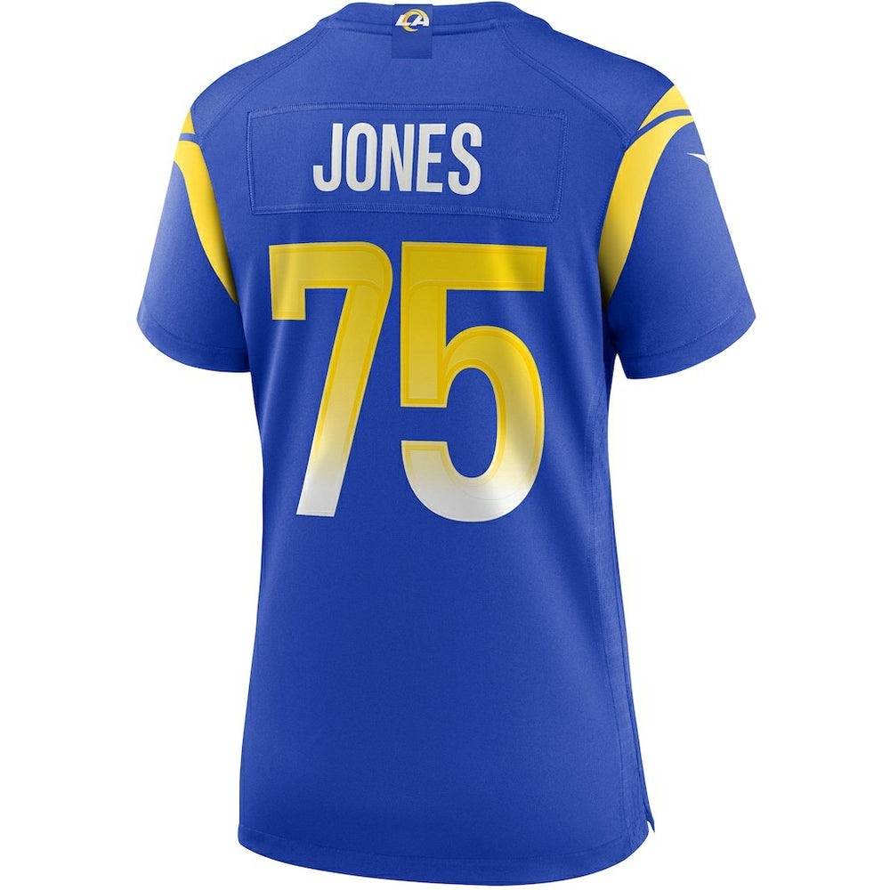 Deacon Jones Los Angeles Rams Women's Game Retired Player Jersey - Royal sale