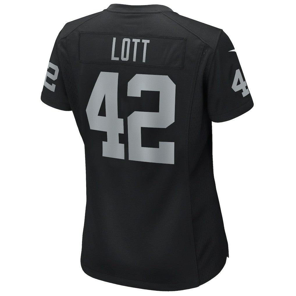 Ronnie Lott Las Vegas Raiders Women's Game Retired Player Jersey - Black outlet