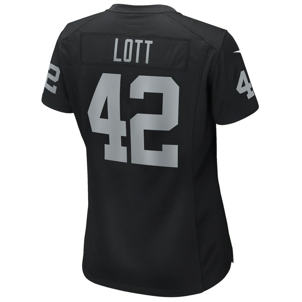 Ronnie Lott Las Vegas Raiders Women's Game Retired Player Jersey - Black outlet