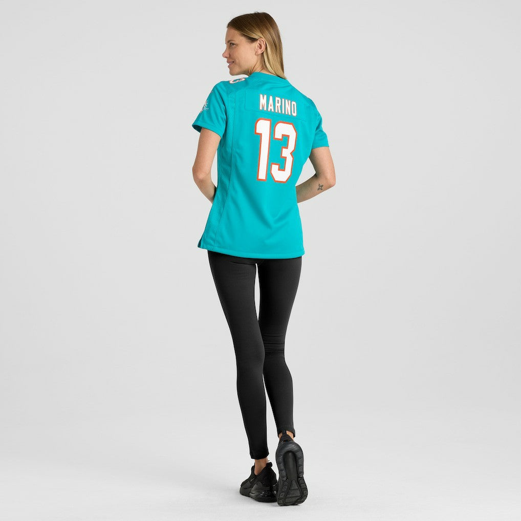 Dan Marino Miami Dolphins Women's Game Retired Player Jersey - Aqua online