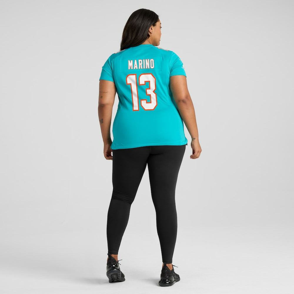 Dan Marino Miami Dolphins Women's Game Retired Player Jersey - Aqua online