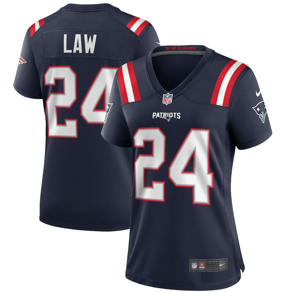 Ty Law New England Patriots Women's Game Retired Player Jersey - Navy online