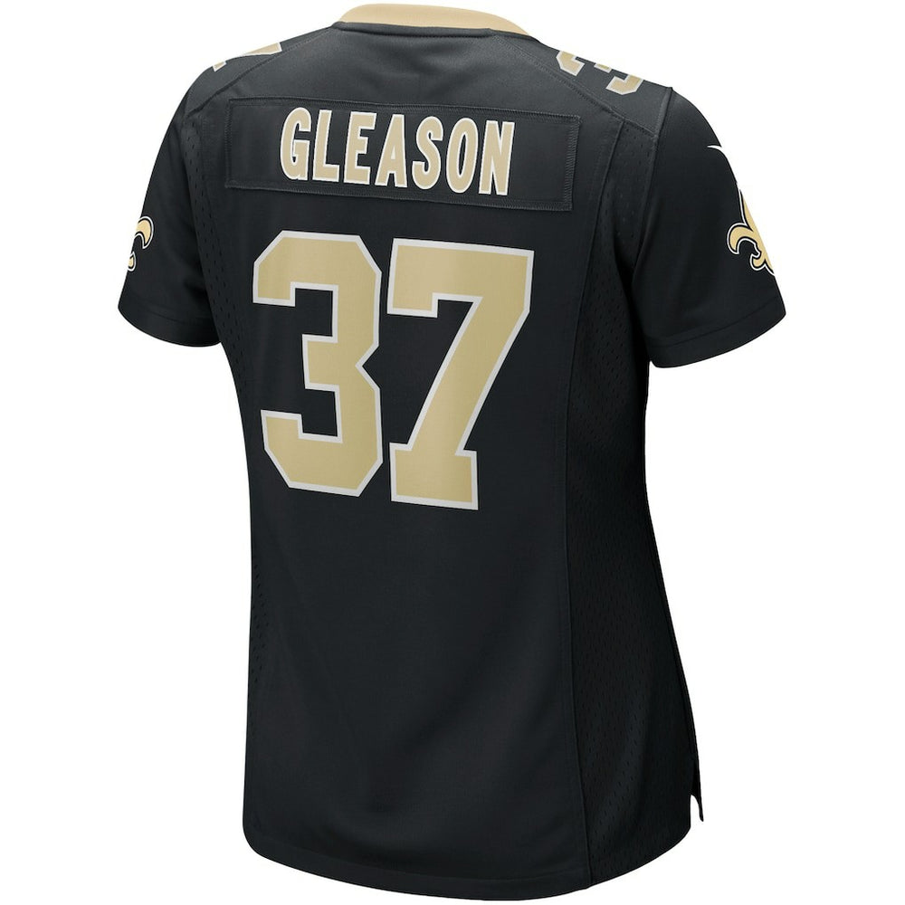 Steve Gleason New Orleans Saints Women's Game Retired Player Jersey - Black cheap
