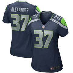 Shaun Alexander Seattle Seahawks Women's Game Retired Player Jersey - College Navy for sale