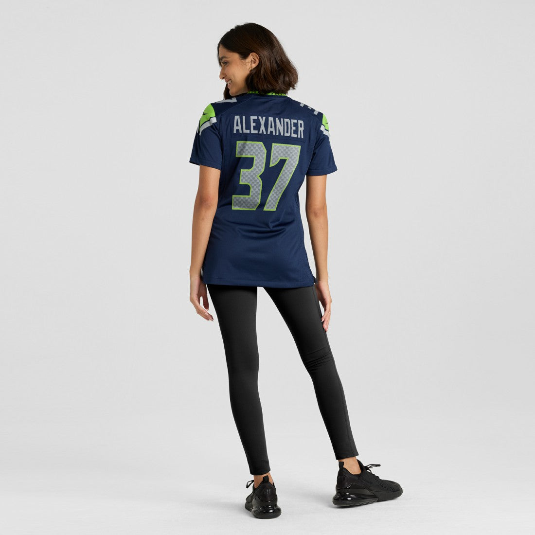 Shaun Alexander Seattle Seahawks Women's Game Retired Player Jersey - College Navy for sale