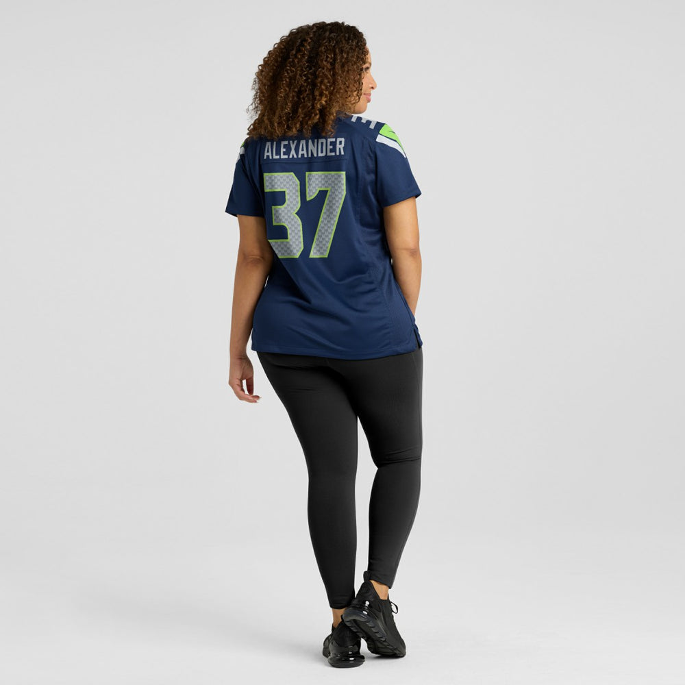Shaun Alexander Seattle Seahawks Women's Game Retired Player Jersey - College Navy for sale