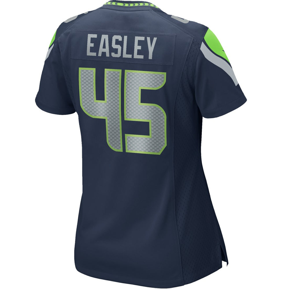 Kenny Easley Seattle Seahawks Women's Game Retired Player Jersey - College Navy on sale