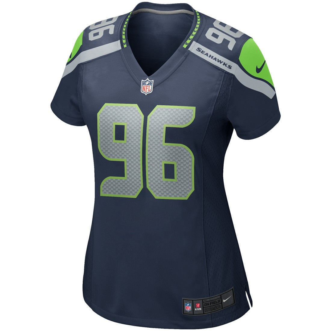 Cortez Kennedy Seattle Seahawks Women's Game Retired Player Jersey - College Navy cheap