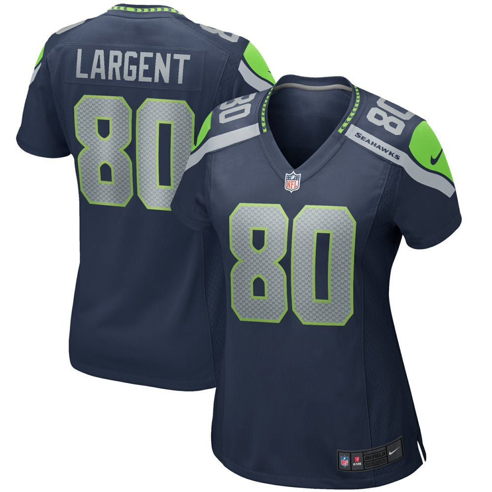 Steve Largent Seattle Seahawks Women's Game Retired Player Jersey - College Navy discount