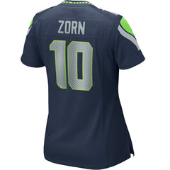 Jim Zorn Seattle Seahawks Women's Game Retired Player Jersey - College Navy online