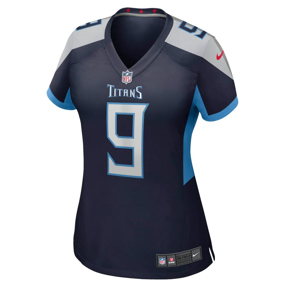 Steve McNair Tennessee Titans Women's Game Retired Player Jersey - Navy for sale