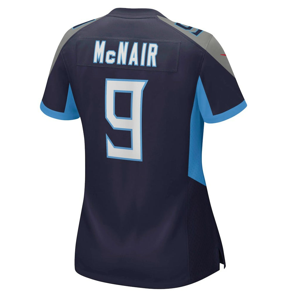Steve McNair Tennessee Titans Women's Game Retired Player Jersey - Navy for sale