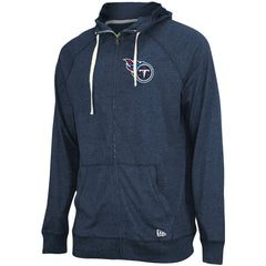 Tennessee Titans New Era In Season Hoodie Full-Zip Jacket - Heathered Navy outlet