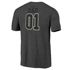 Chicago White Sox Father's Day Greatest Dad Tri-Blend T-Shirt Black