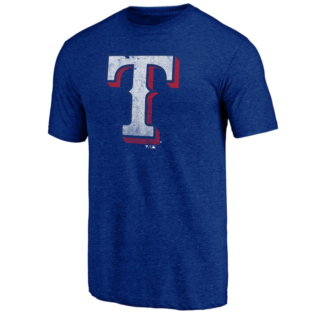Texas Rangers Father's Day Greatest Dad Tri-Blend T-Shirt Royal