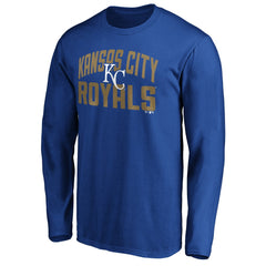 Kansas City Royals Father's Day #1 Dad Long Sleeve T-Shirt Royal
