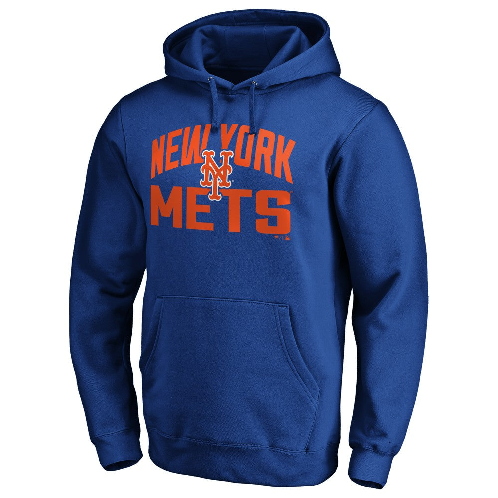New York Mets Father's Day #1 Dad Pullover Hoodie Royal