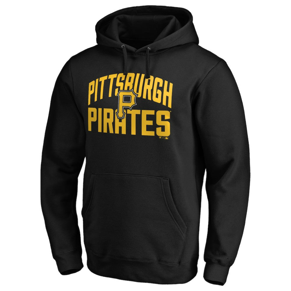 Pittsburgh Pirates Father's Day #1 Dad Pullover Hoodie Black