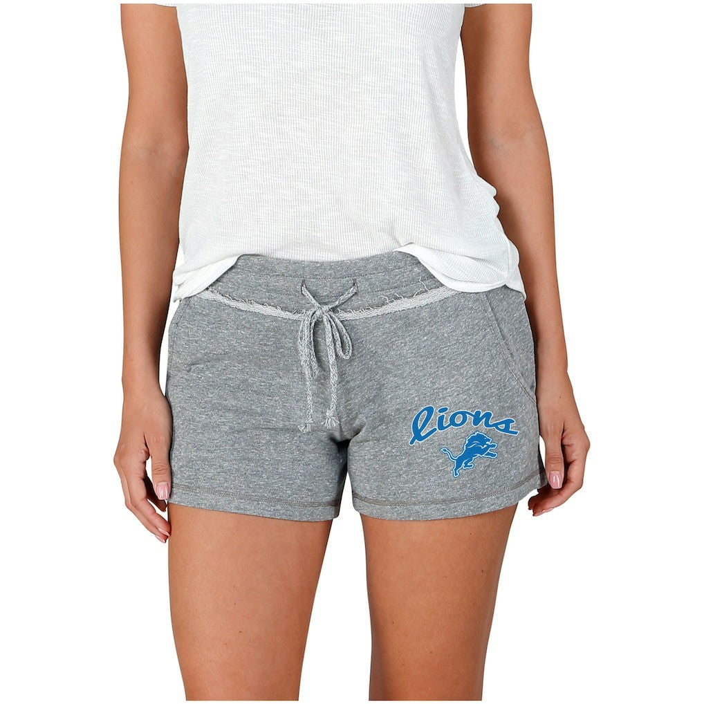 Detroit Lions Concepts Sport Women's Mainstream Terry Shorts - Gray sale