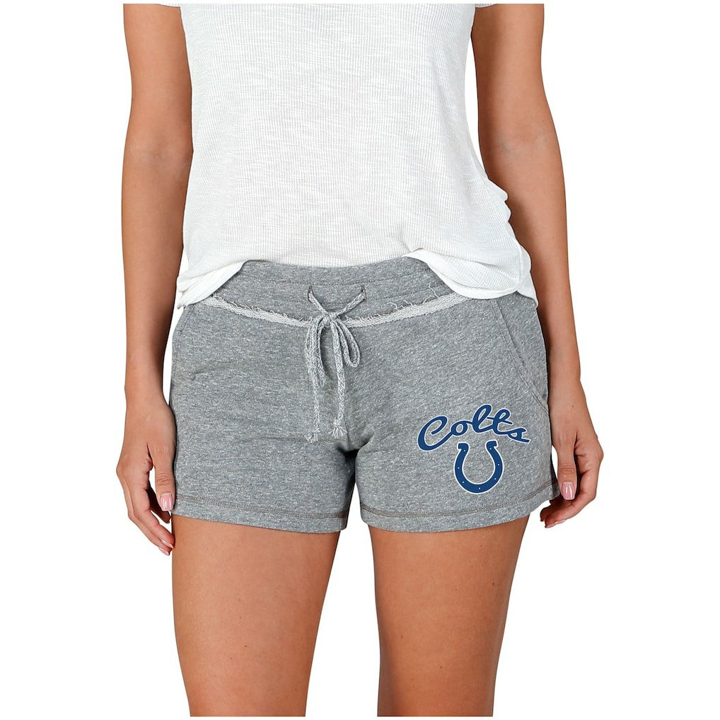 Indianapolis Colts Concepts Sport Women's Mainstream Terry Shorts - Gray discount