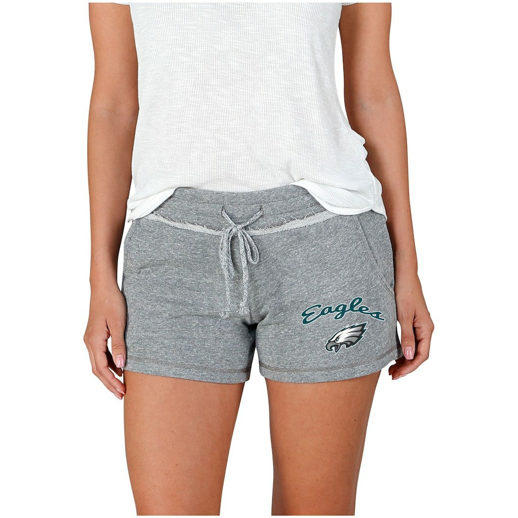 Philadelphia Eagles Concepts Sport Women's Mainstream Terry Shorts - Gray for sale