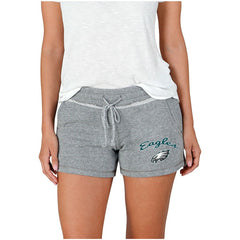 Philadelphia Eagles Concepts Sport Women's Mainstream Terry Shorts - Gray for sale