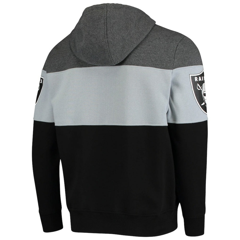 Las Vegas Raiders Starter Extreme Fireballer Pullover Hoodie - Heathered Gray/Silver online