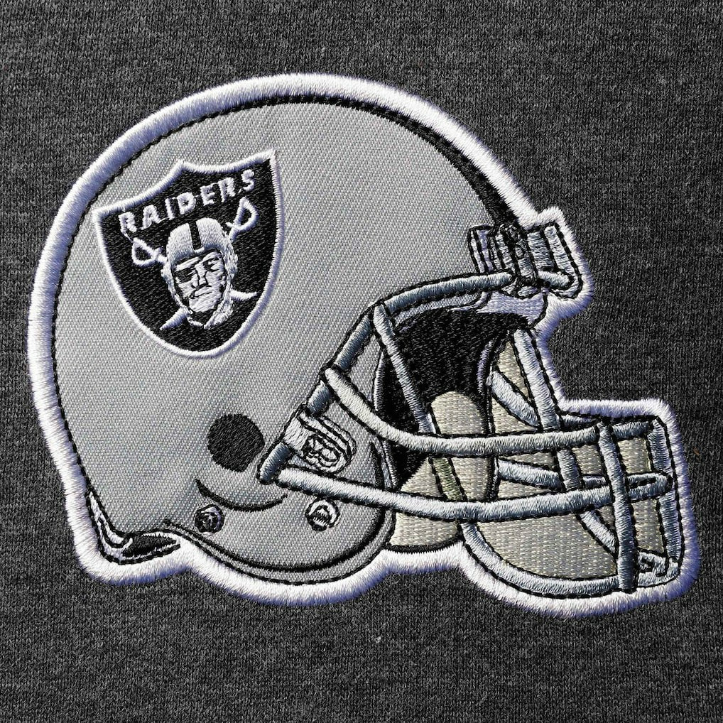 Las Vegas Raiders Starter Extreme Fireballer Pullover Hoodie - Heathered Gray/Silver online