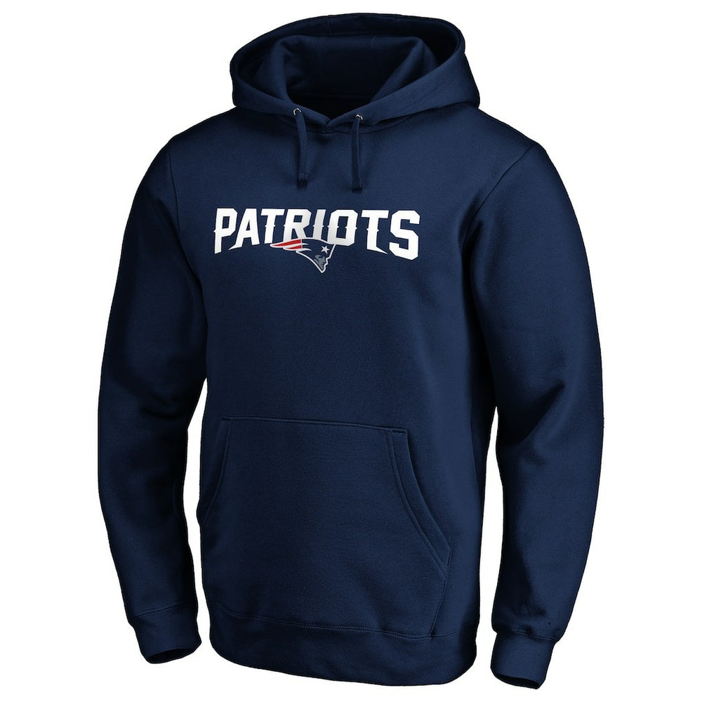 New England Patriots #1 Dad Pullover Hoodie - Navy for sale