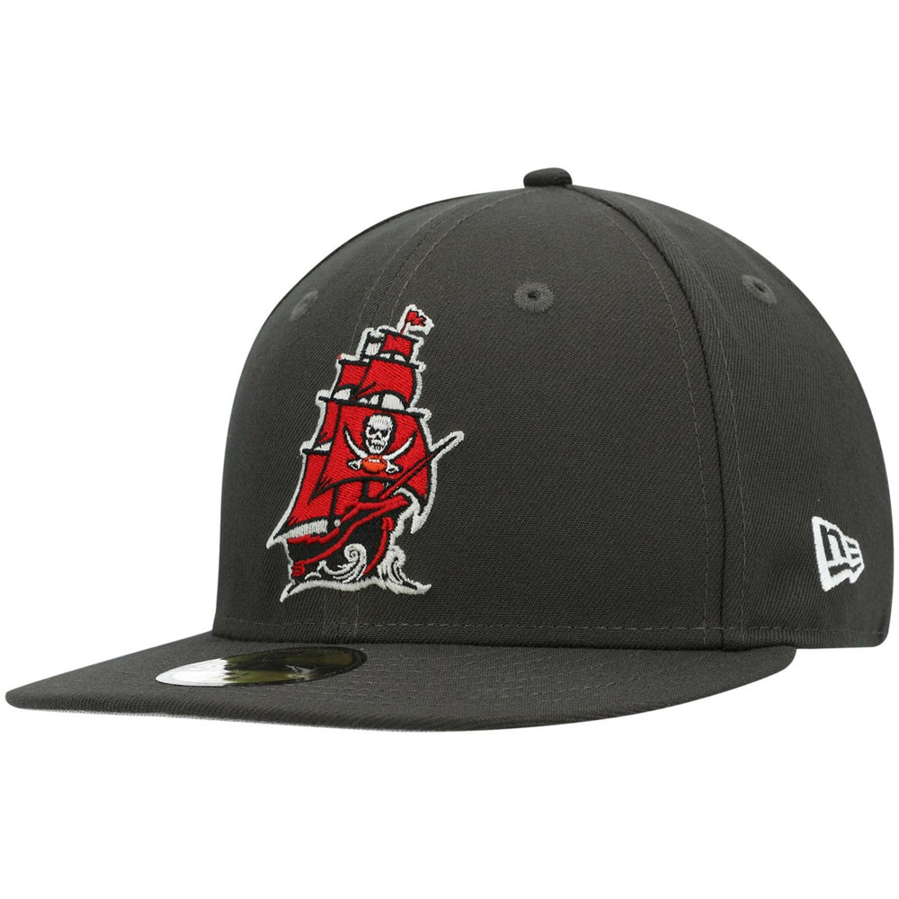 Tampa Bay Buccaneers New Era Omaha 59FIFTY Fitted Hat - Pewter outlet