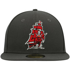 Tampa Bay Buccaneers New Era Omaha 59FIFTY Fitted Hat - Pewter outlet