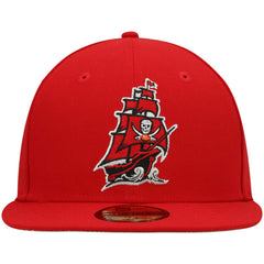 Tampa Bay Buccaneers New Era Omaha 59FIFTY Fitted Hat - Red discount