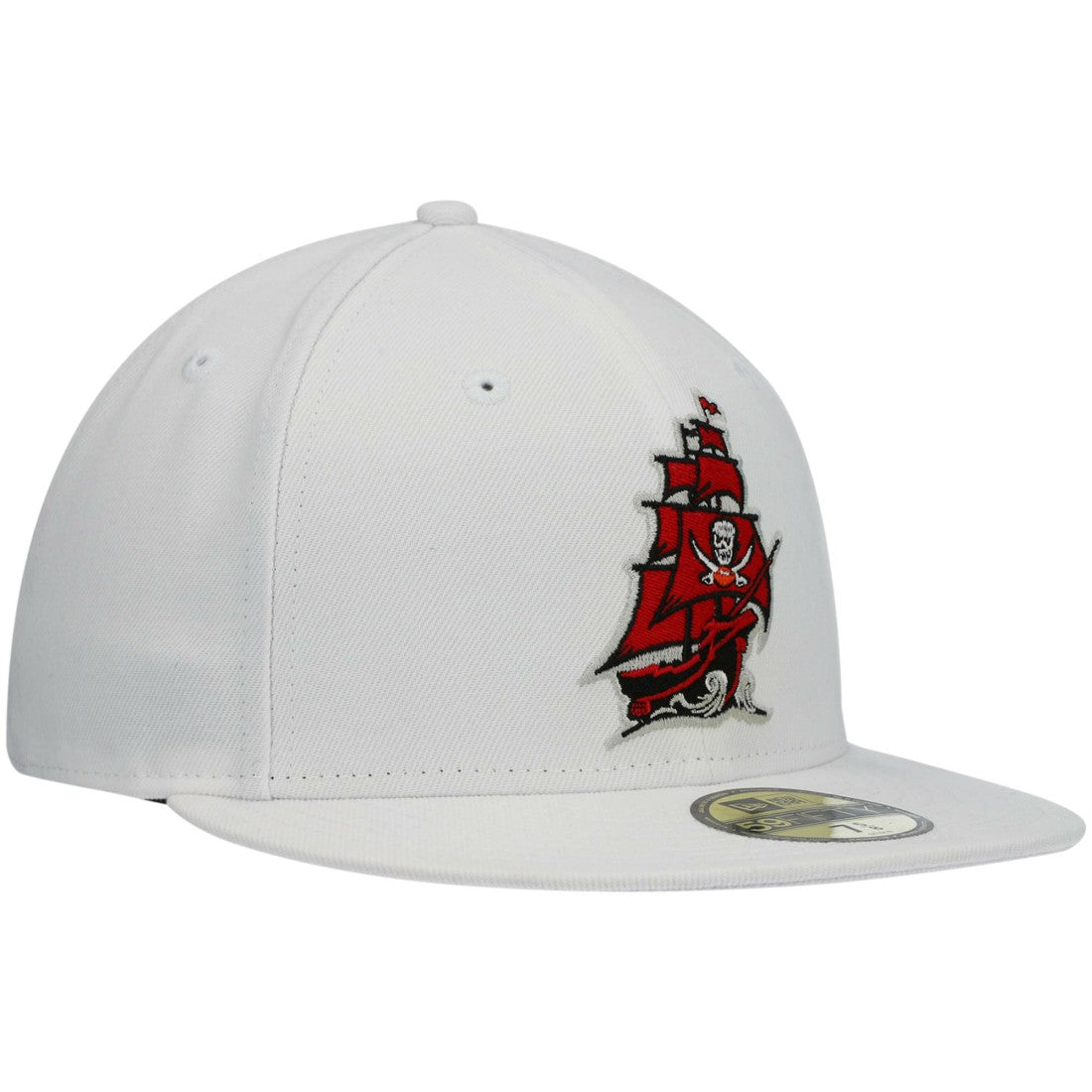 Tampa Bay Buccaneers New Era Omaha Alternate Logo 59FIFTY Fitted Hat - White online