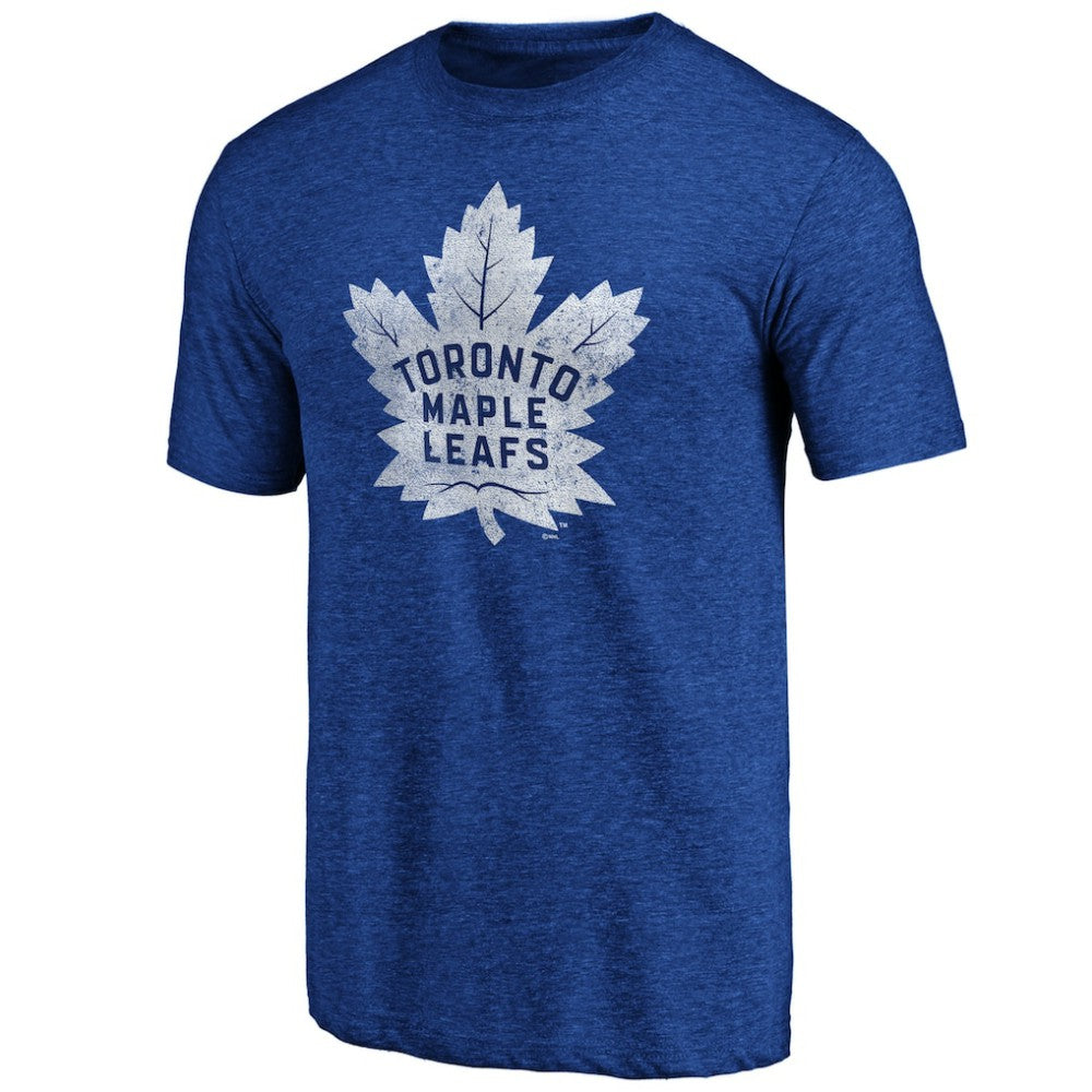 Toronto Maple Leafs Greatest Dad Tri-Blend T-Shirt - Blue T-shirts