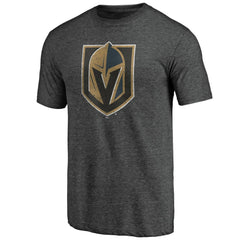 Vegas Golden Knights Greatest Dad Tri-Blend T-Shirt - Charcoal T-shirts