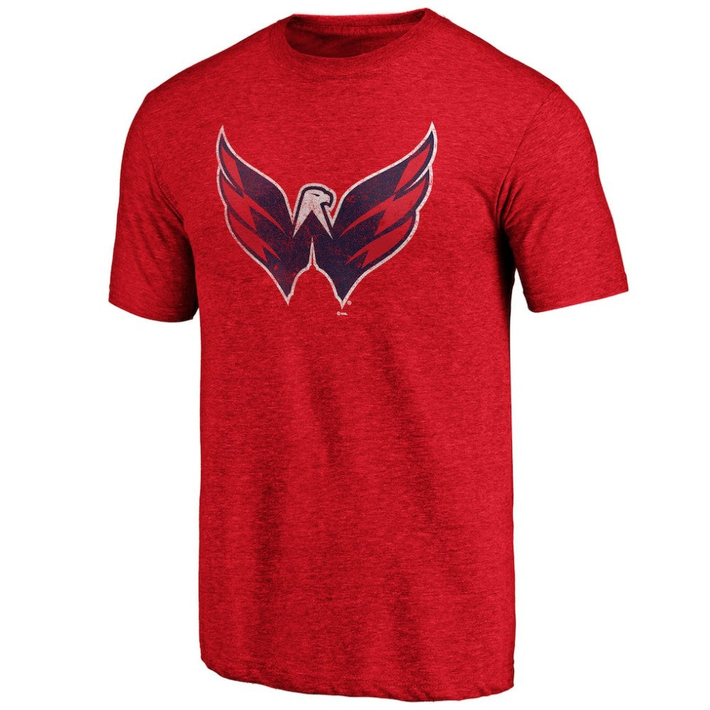 Washington Capitals Greatest Dad Tri-Blend T-Shirt - Red T-shirts
