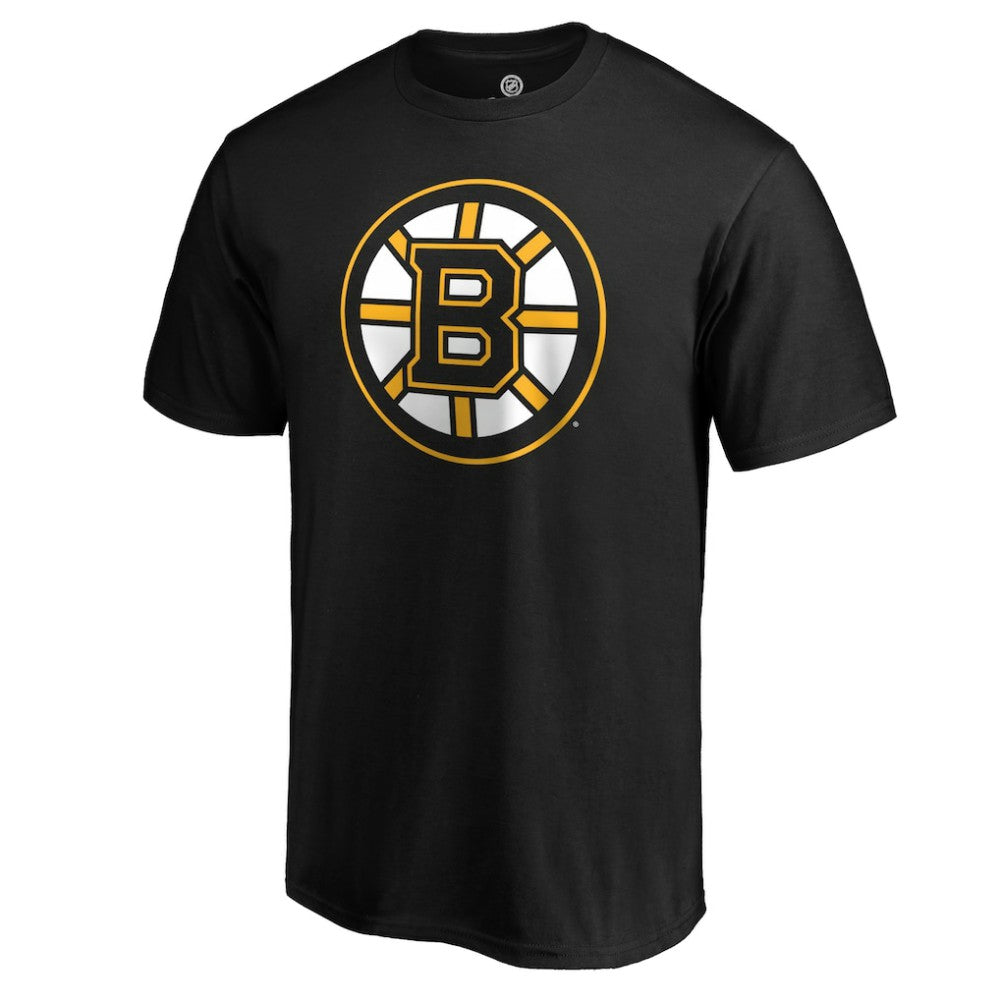 Boston Bruins #1 Dad Logo T-Shirt - Black T-shirts