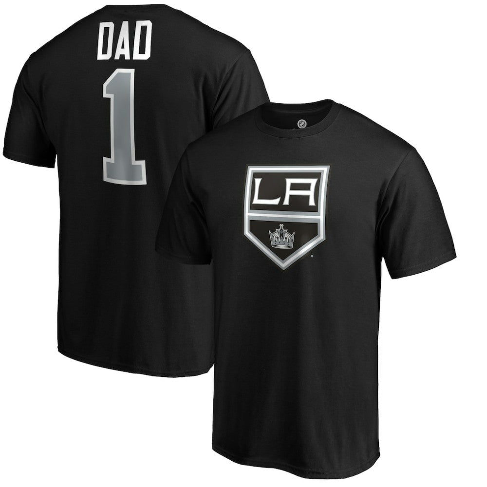 Los Angeles Kings #1 Dad T-Shirt - Black T-shirts