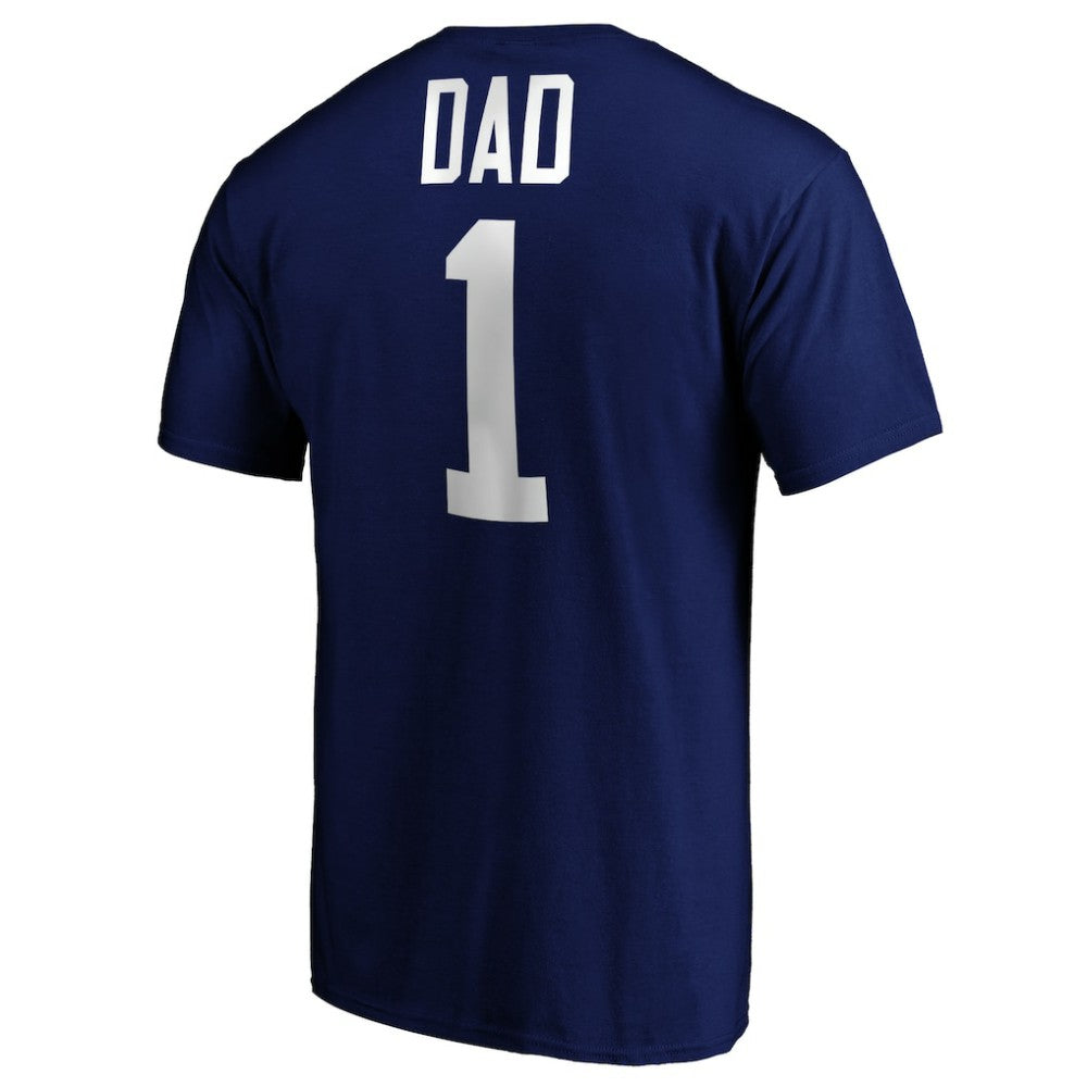 Toronto Maple Leafs #1 Dad T-Shirt - Blue T-shirts