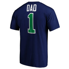 Vancouver Canucks #1 Dad T-Shirt - Blue T-shirts