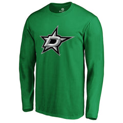 Dallas Stars #1 Dad Long Sleeve T-Shirt - Kelly Green T-shirts