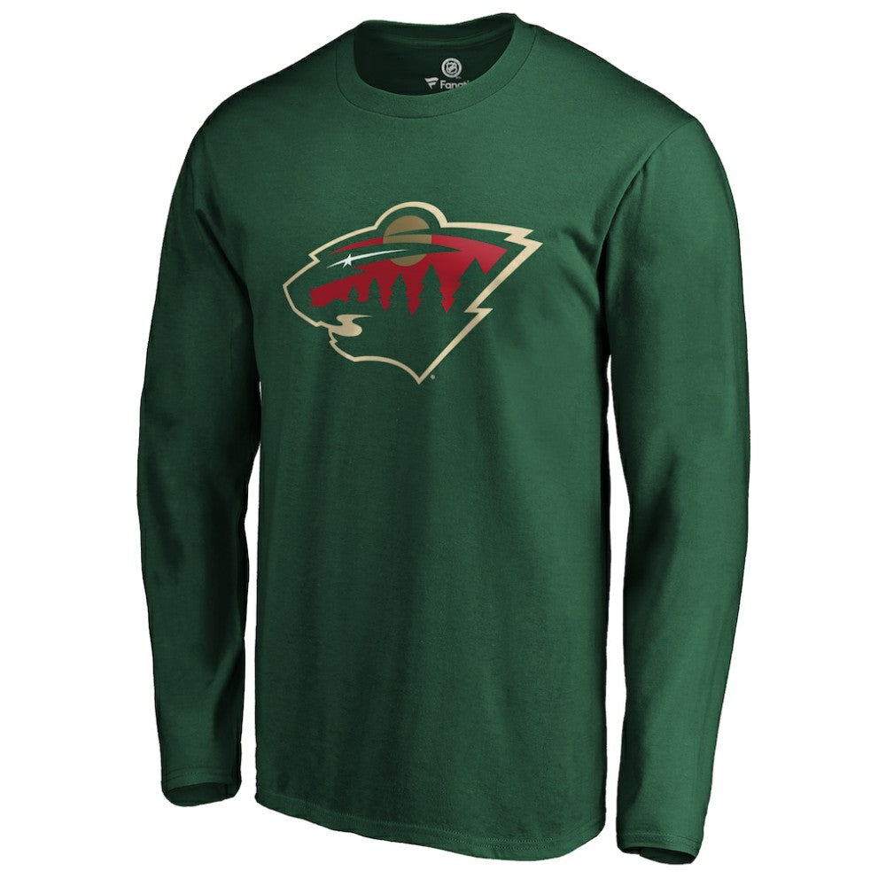 Minnesota Wild #1 Dad Long Sleeve T-Shirt - Green T-shirts