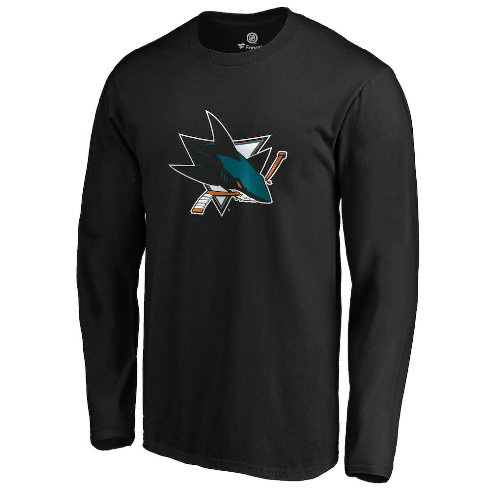 San Jose Sharks #1 Dad Long Sleeve T-Shirt - Black T-shirts